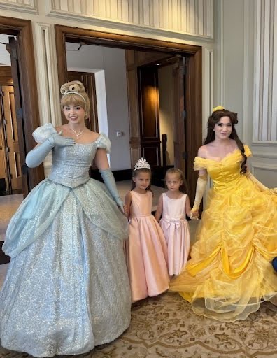 Princess entertainer at kids party Austin
