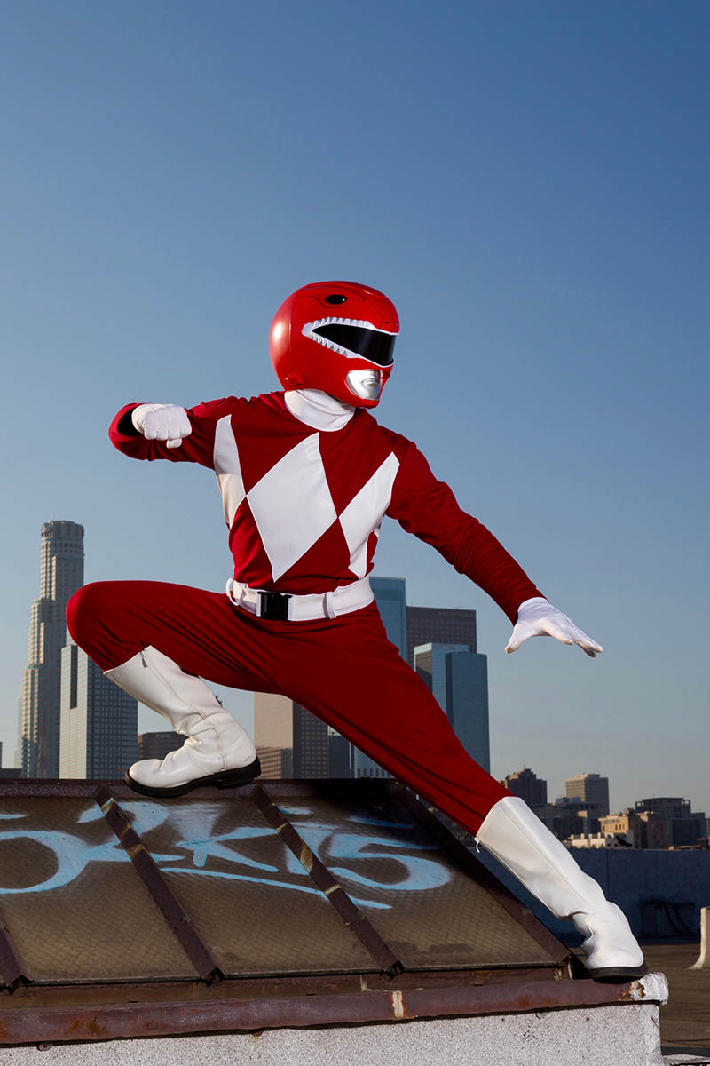 Power ranger party character for kids in austin